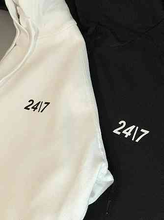 Парні толстовки з капюшоном для хлопця та дівчини! 24/7 Чернівці