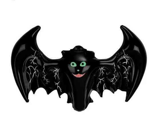 Повітряна куля Кажан декор на Хелловін чорний Київ