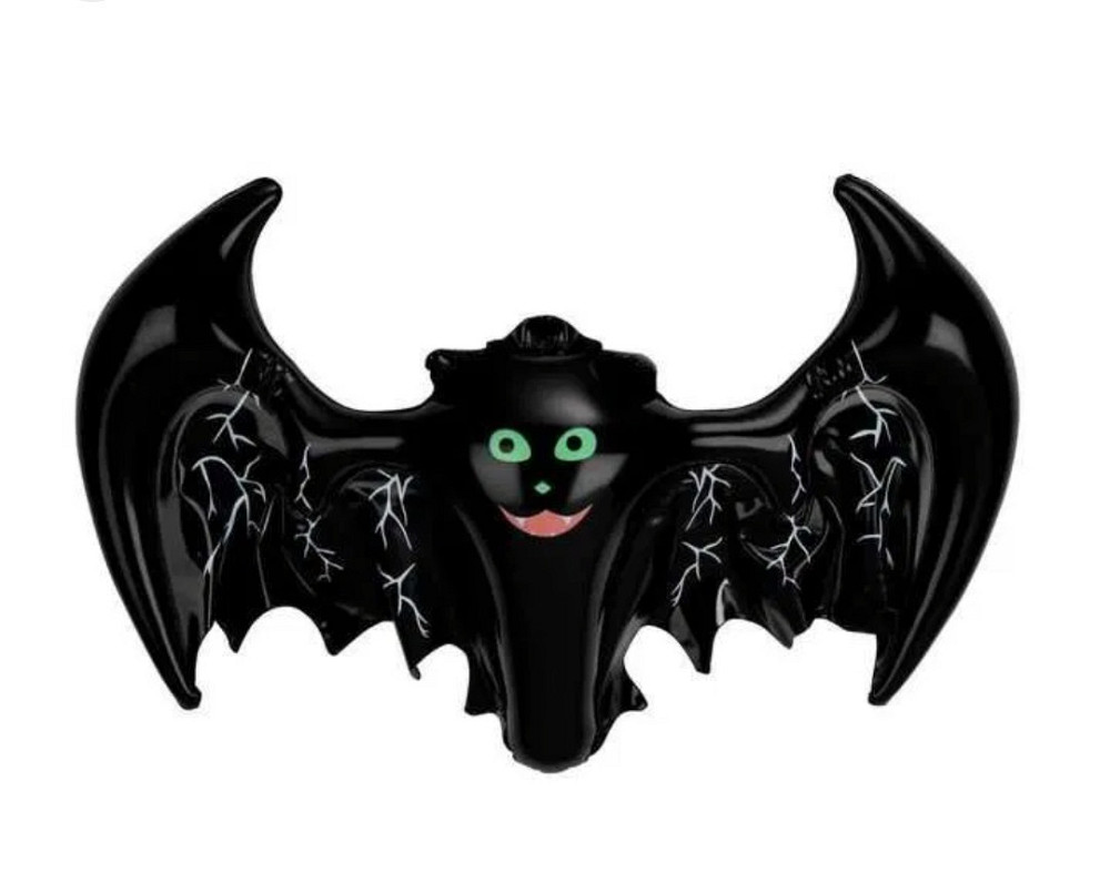 Повітряна куля Кажан декор на Хелловін чорний Київ - фото 1