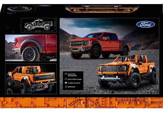 Конструктор Technic Ford F150 Raptor 1379 деталей форд раптор розмір 1:10 Київ