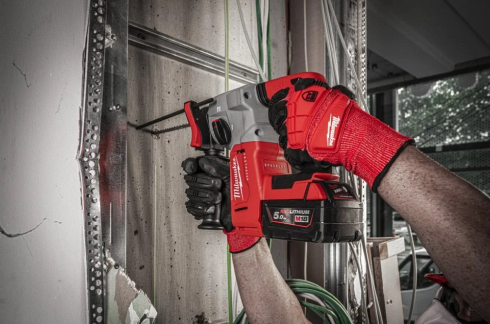 Акумуляторний перфоратор 2.3 Дж Milwaukee M18 BLH-0 4933479426 Одеса - фото 8