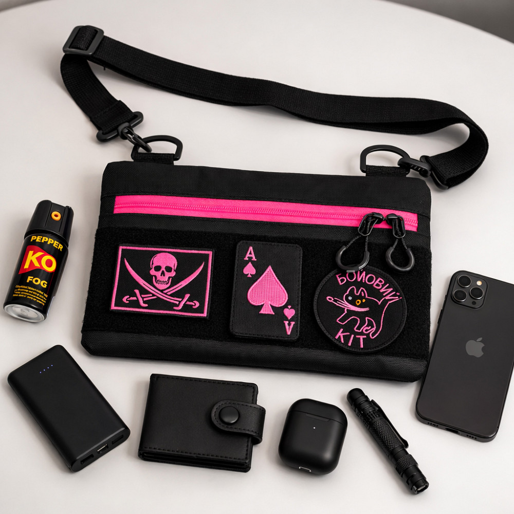 Чоловіча портативна сумка через плече, Армійська військова сумка на ногу, Чоловічі сумки через плече QO-63 Львів - фото 15