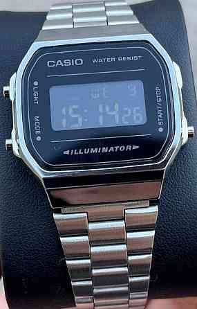 Годинник A168 WEM Silver/Black | Часы касио Київ