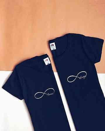 Парні футболки для хлопця та дівчини — ALWAYS Чернівці