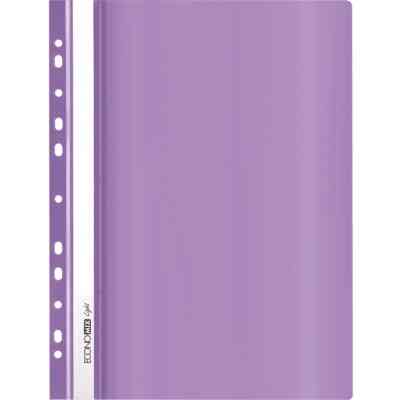 Папка-скоросшиватель Economix А4 Light с перфорации, фиолетовая (E38504-12) Винница