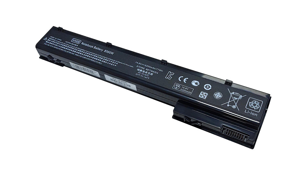 Аккумулятор для ноутбука HP HSTNN-IB2P 8560W 14.8V Black 5200mAh OEM Вінниця - фото 2