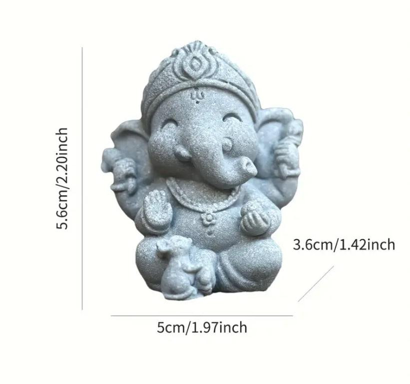 Статуэтка Индийского Бога Богатства Ганеша 5.6.см Киев - изображение 4