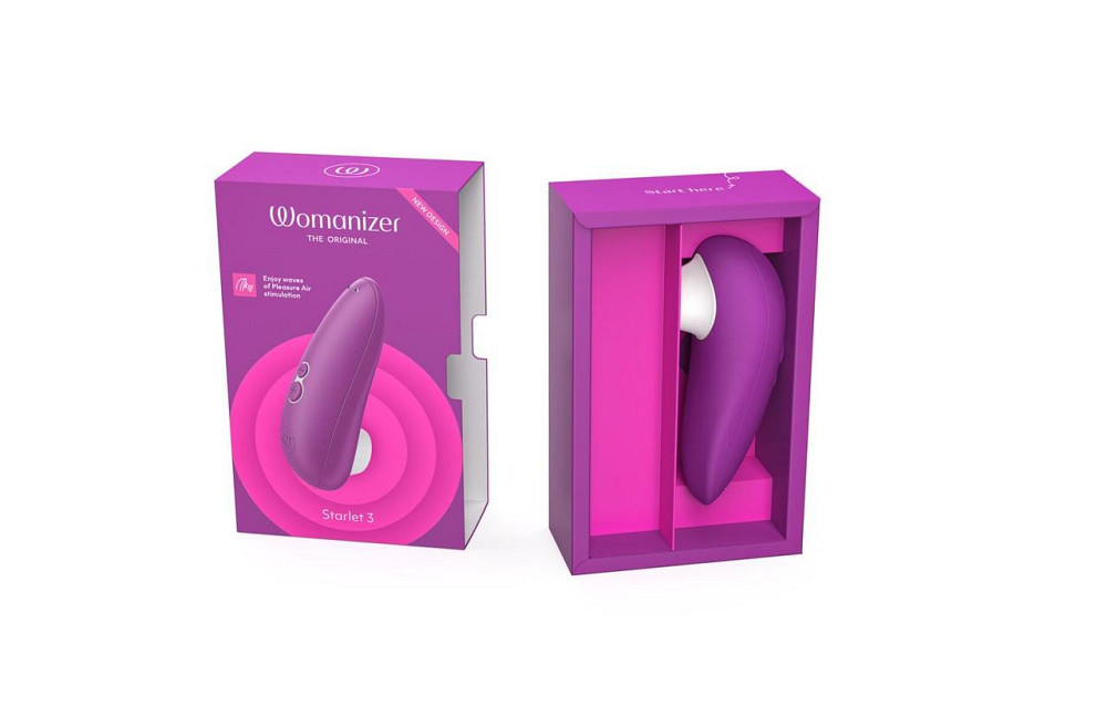 Вакуумный клиторальный стимулятор Womanizer Starlet 3 VIOLET Sex Aura Киев - изображение 5