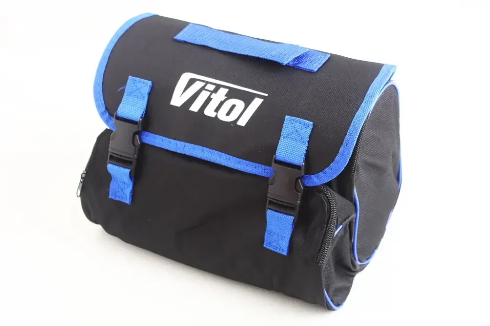 Компресор 330Вт/150psi/90л Vitol на затискачах з ліхтарем 2-цил., шланг 5.0м Вінниця - фото 3