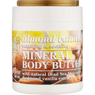 Олія для тіла Dead Sea Collection З мигдально-ванільним екстрактом та мінералами Мертвого моря 500 мл (7290107425742) Вінниця - фото 1