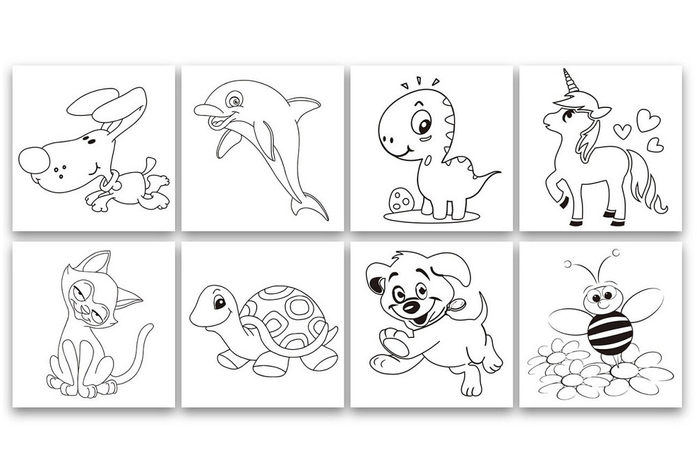 Фломастери для малюків MALINOS Babyzauber 10 шт + м'яка розмальовка, що миється Киев - изображение 5