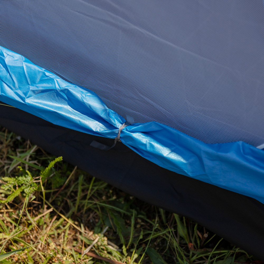 Намет кемпінговий 2 на 2 метри автоматичний для риболовлі походу туристичний LU-019BL Блакитний Київ - фото 10