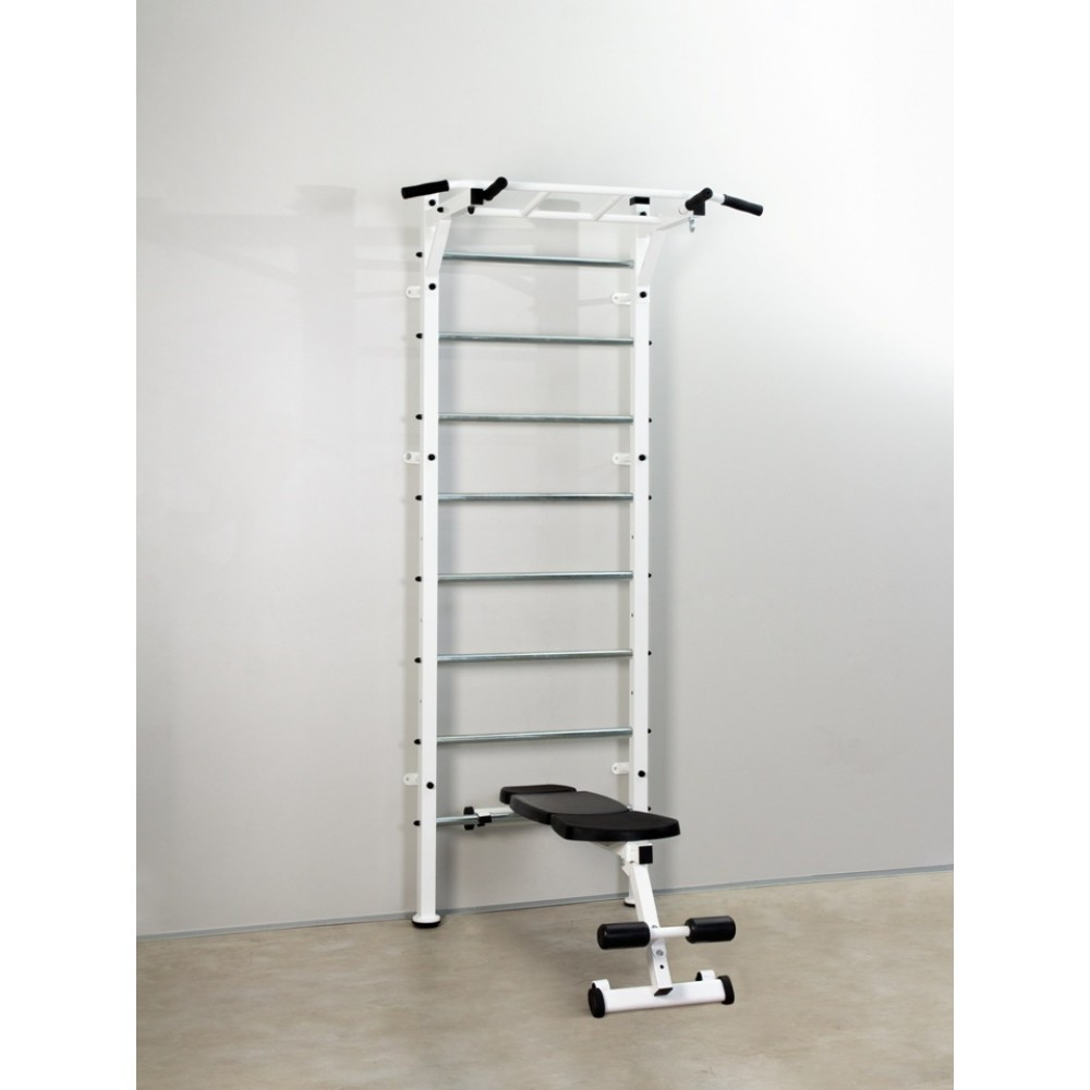 Шведська стінка спортивна Terminator White для дітей та дорослих посилена металева для всієї родини Кам'янське - фото 7