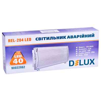 Светильник Delux REL-204 (3.7V2,2Ah) 40 LED 4W (90022962) Винница
