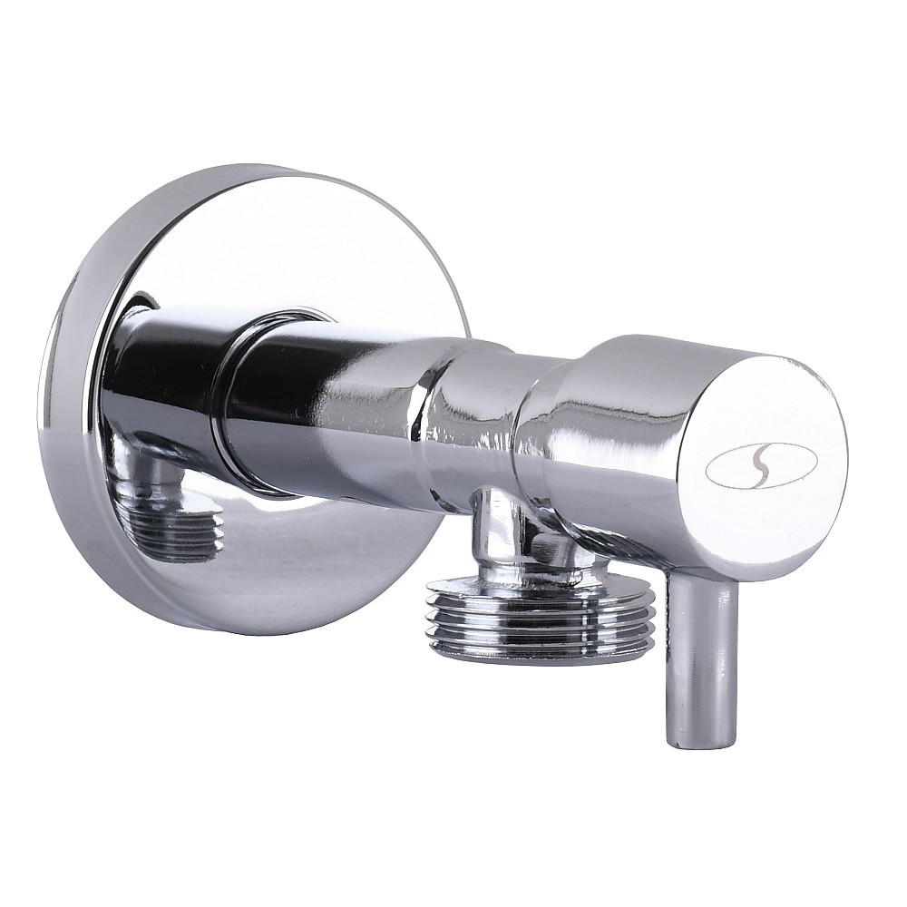 Кран напівобертовий кутовий SOLOMON 1/2″х1/2″ Lazer 7076 ( 2 ШТ) Луцк - изображение 1