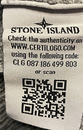 Шапка Stone Island світло-сірий Запоріжжя - фото 4
