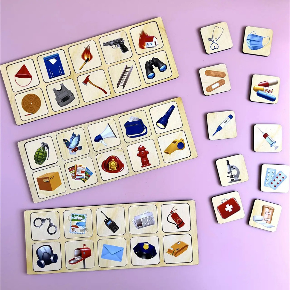 Деревянная настольная игра 