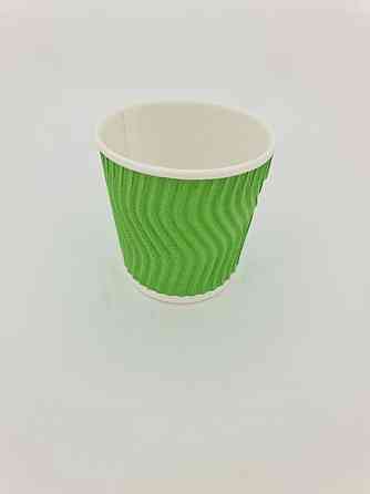 Склянка гофрована 110 мл "Зелений" Маестро (20 шт.) Харків