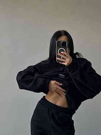 Женский повседневный теплый флисовый костюм двойка турецкий двухсторонний флис Одесса