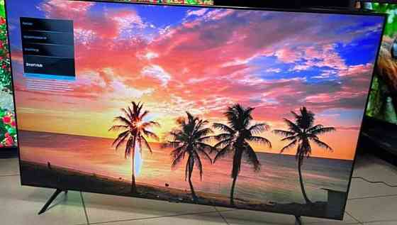 Телевизор Безрамный: 4K UHD Smart Украинский Samsung 75CU7100. Киев