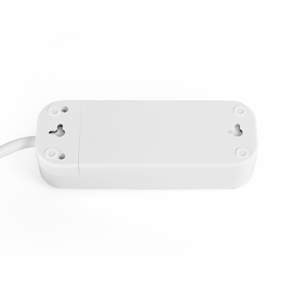 Подовжувач із заземленням 3 розетки 3м d1,5мм білий Standard Titanum Житомир - фото 7