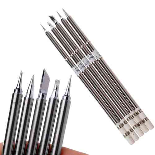 Набор жал 5шт T12 для паяльных станций паяльников Hakko Винница