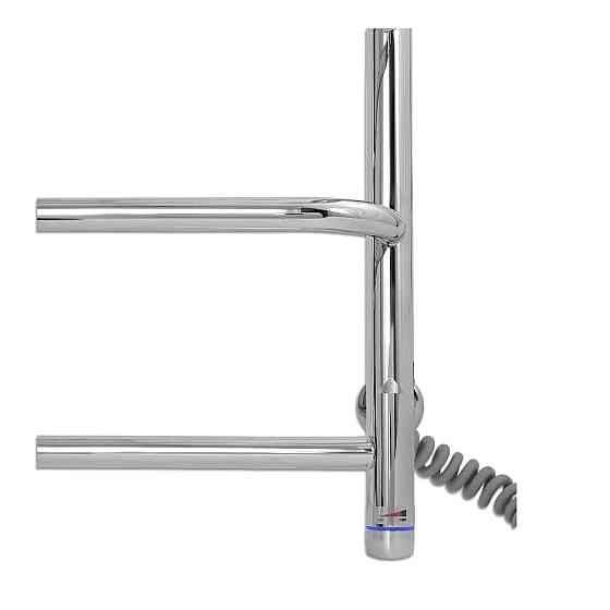 Электрический полотенцесушитель Laris Стандарт П5 500Х660 Э с полкой (правое подкл.) Киев