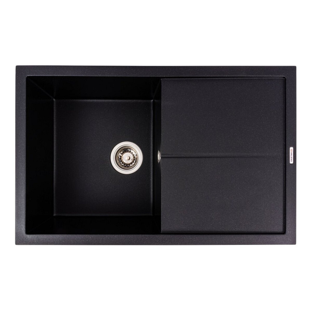 Гранітна матова мийка VALESO MAGNUM 7950 (Чорний металік) Коломыя - изображение 1
