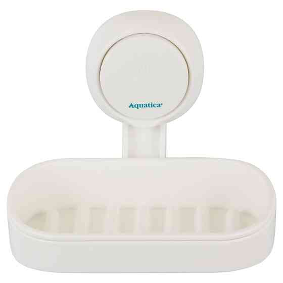 AQUATICA Мыльница на вакуумной присоске s42 142×103×111мм AQUATICA (9784289) Киев