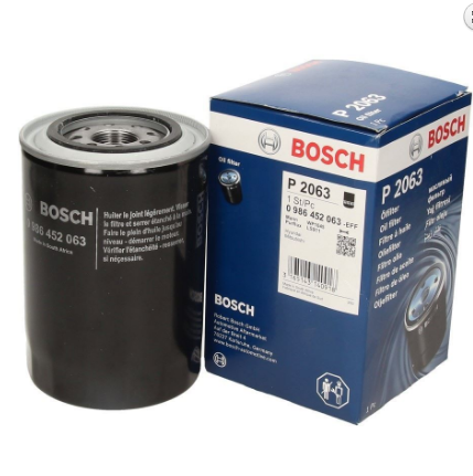 Оливний фільтр BOSCH 2063 MITSUBISHI Pajero 2,8-3,2 93- Харків - фото 1