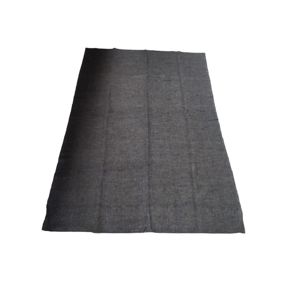 Одеяло эконом полушерсть 140×205 серое 630 Киев - изображение 1