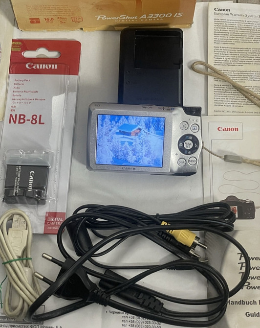 Фотоаппарат Canon Power Shot A3300 Киев - изображение 6