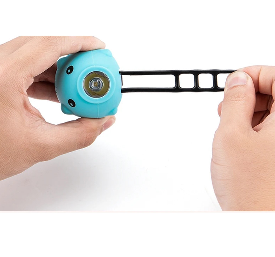 Велосипедний стоп із сигналом дитячий Feel Fit DEN-082 Синій Бровари - фото 5