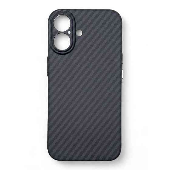Чохолнакладка BeCover Carbonite Case MagSafe для Apple iPhone 16 Black (712067) Чорний Харків