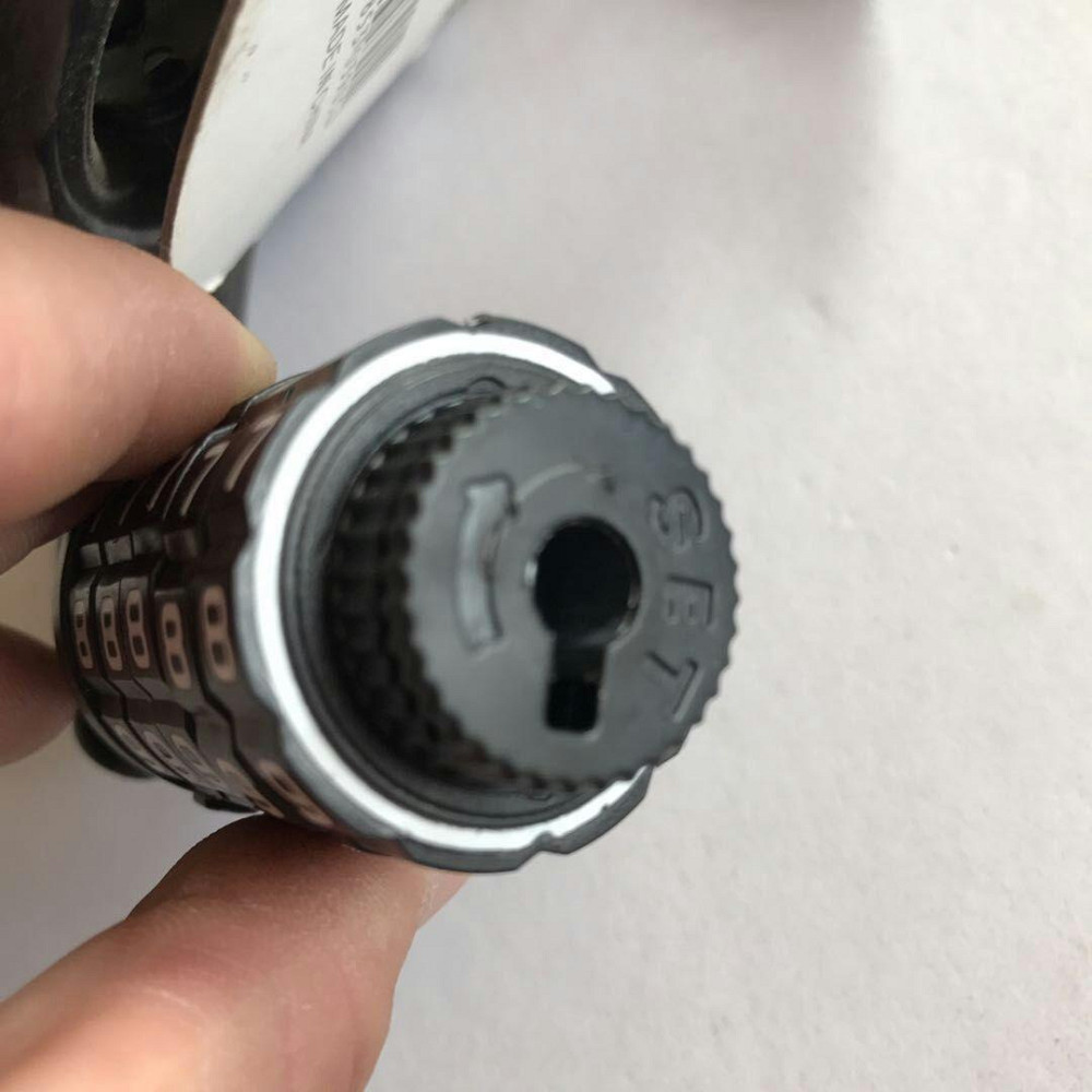 Велосипедний тросовий кодовий замок 1200*10 з власникам Feel Fit Бровари - фото 4