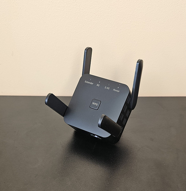 Швидкісний бездротовий репітор 2.4G/5G для WiFi, Підсилювач сигналу 2.4G/5G 1200 Мбіт/сек роутер, репітор Клевань - фото 1