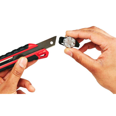 Нож монтажный Milwaukee выдвижной HEAVY DUTY, 25мм (48221962) Винница - изображение 4