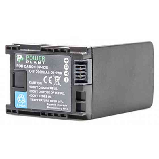 Акумулятор до фото/відео Canon BP-828 Chip PowerPlant (DV00DV1372) Вінниця