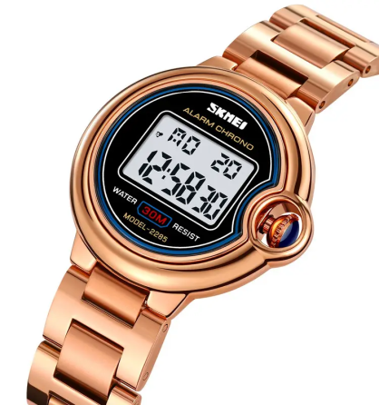 Часы женские наручные Skmei 2285 Розовое золото Винница