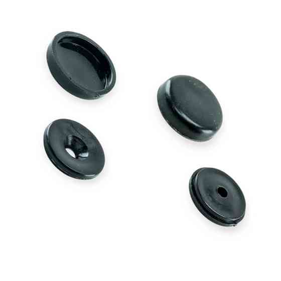 Клипса обш Под саморез (черная) (100шт) №32 Мукачево