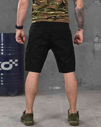 Тактические шорты Loshan black  ФФ6112 Одесса