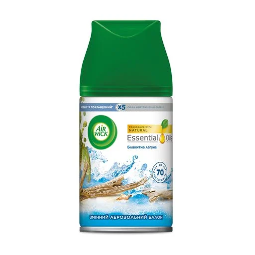 Сменный баллон к автоматическому аэрозольному освежителю воздуха Air Wick Freshmatic Голубая лагуна, Львов - изображение 1