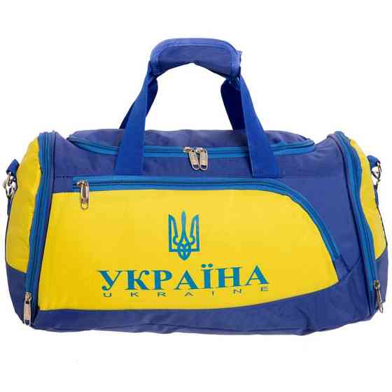 Сумка для спортзалу Україна SP-Sport GA-5632-U синій-жовтий Вишневе