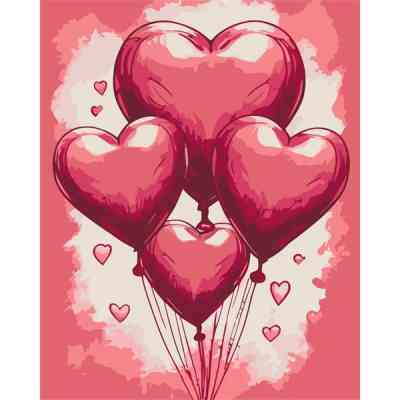 Картина по номерам ArtCraft Кульки кохання 40х50 см (16507-AC) Вінниця