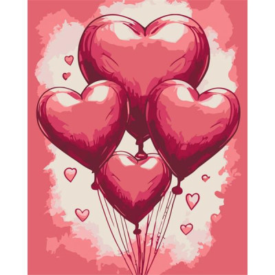Картина по номерам ArtCraft Кульки кохання 40х50 см (16507-AC) Вінниця - фото 2
