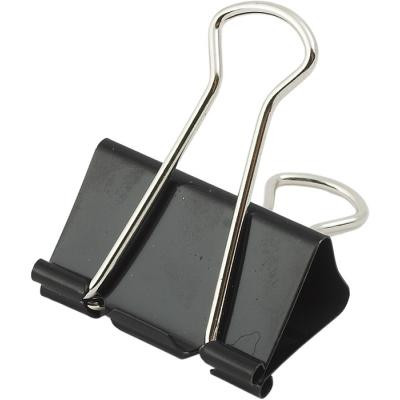 Биндер металлический Buromax 41мм, 12шт, black (BM.5302) Винница - изображение 1