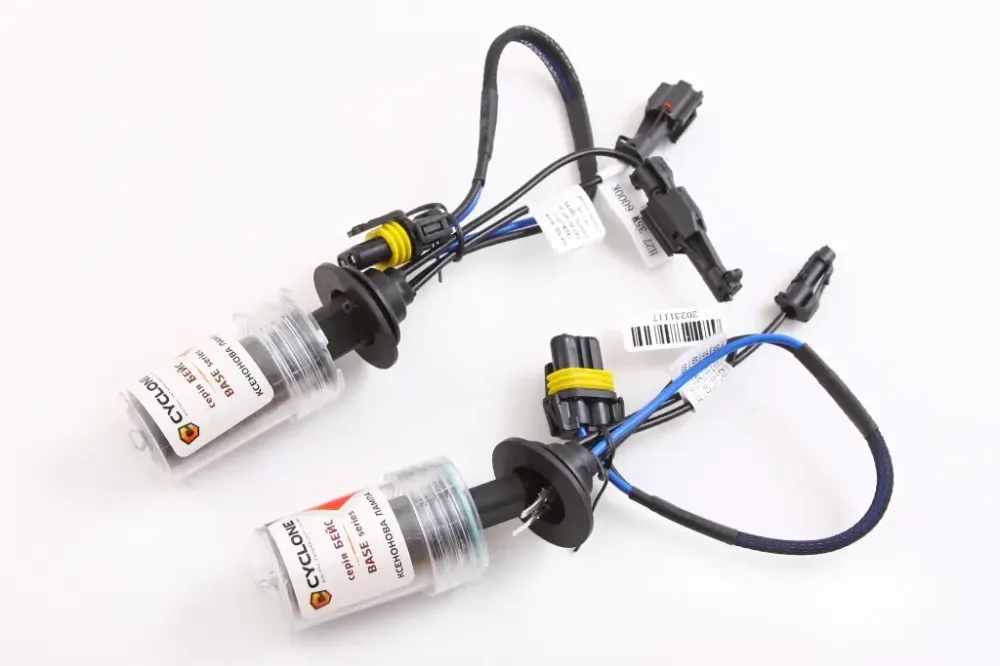 Ксеноновая лампа H27 AC 6000К Cyclone Base Винница - изображение 1