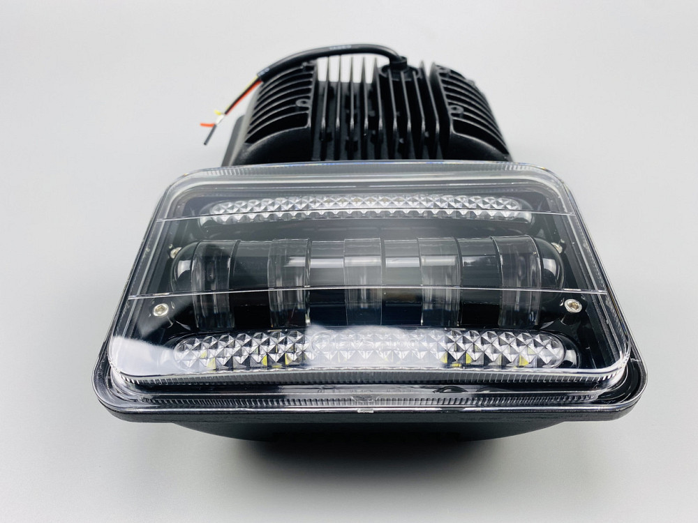 50 Вт квадратна робоча світлодіодна фара штепсельна фара дальнього світла для позашляховика Мукачево - фото 6