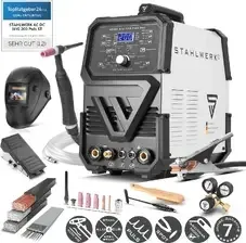 Сварочный апарат STAHLWERK Cyfrowa spawarka AC/DC TIG 200 Pulse Pro w pełni wyposażona Киев