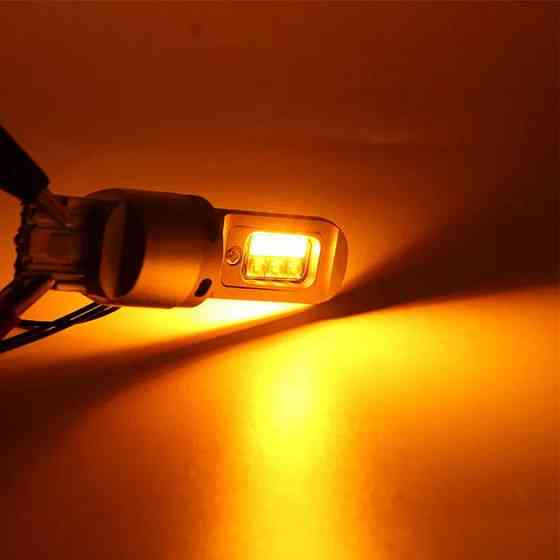 Світлодіодна лампа TBS 3157 P27/7W 12 діодів CREE W2,5x16q DRL + поворот 12V Харків